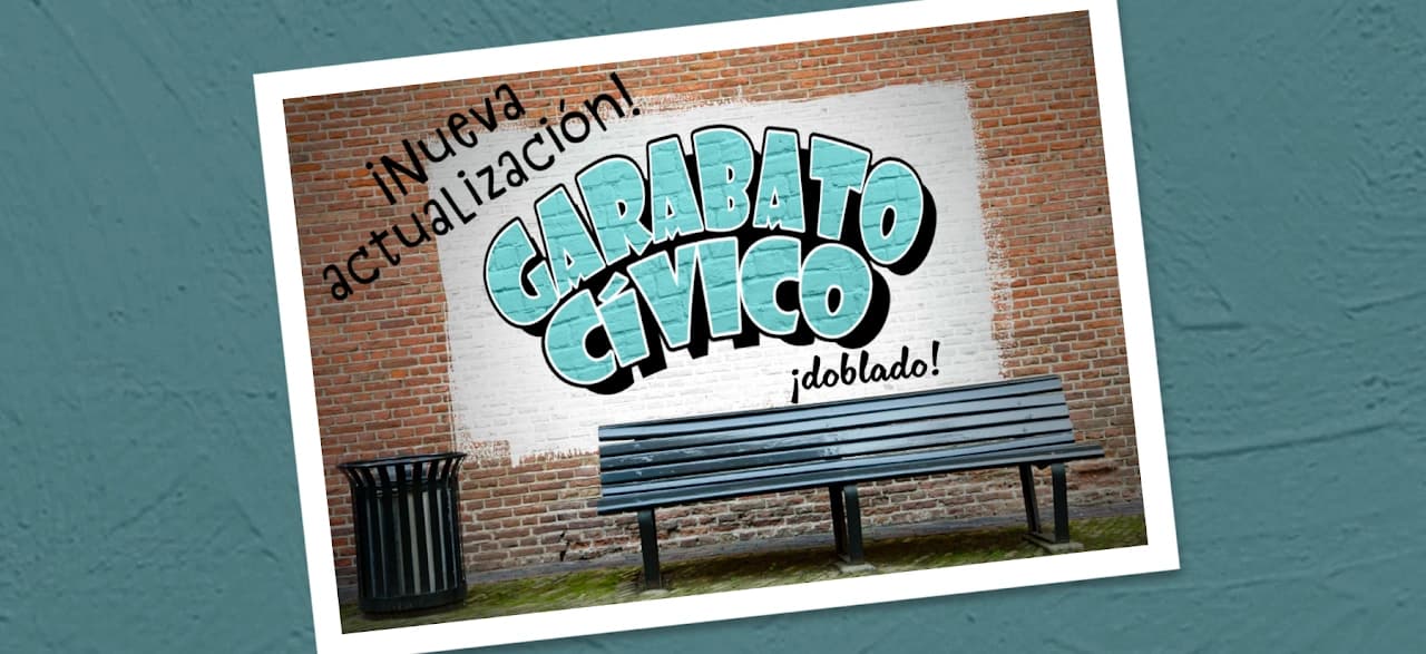 Garabato Cívico doblado