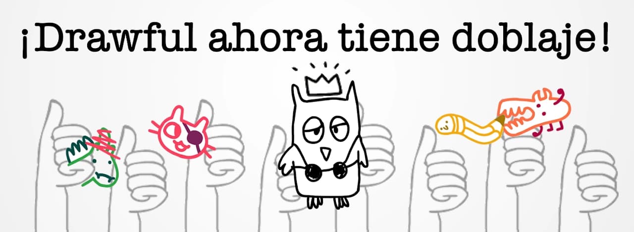 Doblaje de Drawful añadido