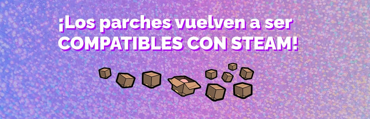 Los parches vuelven a ser compatibles con Steam